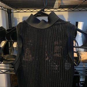 Mesh High Neck Bodysuit